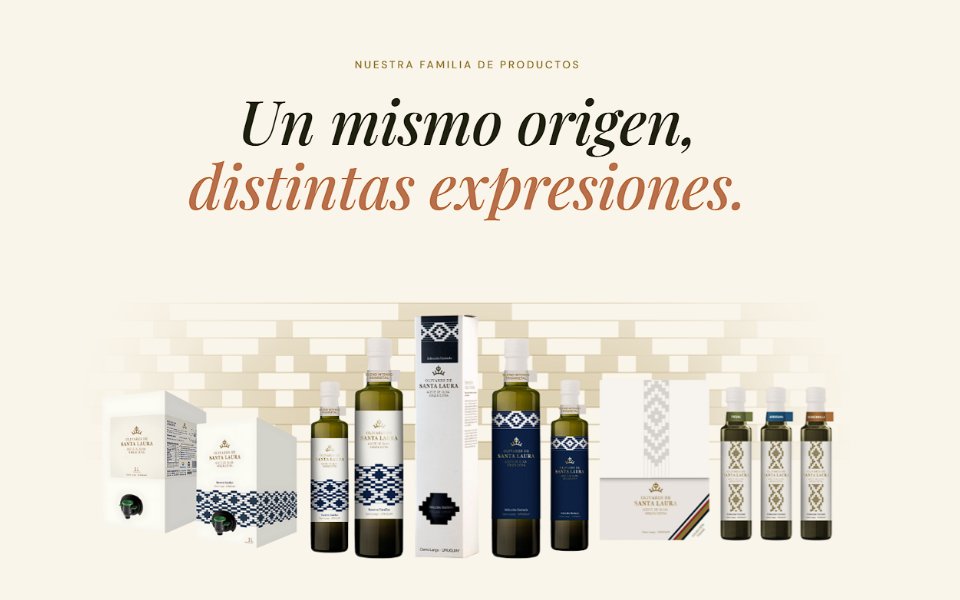 Sitio web de Olivares de Santa Laura, productora de aceite de oliva de Cerro Largo, desarrollado por Bioma